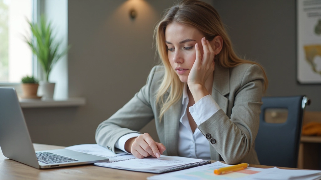 Профессиональное рабочее пространство с финансовыми документами и планировщиком на столе